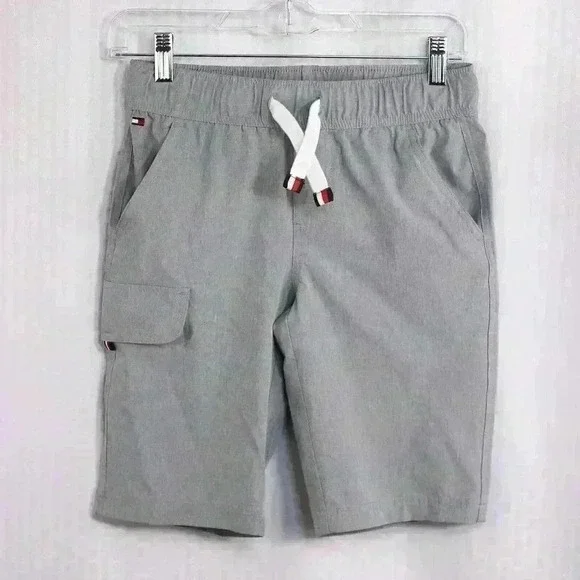 TOMMY HILFIGER KIDS SZ 12 Grey Beige, Cargo Shorts - Picture 1 of 11